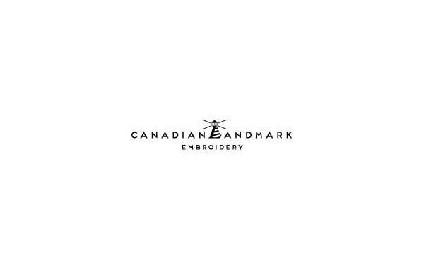 canadian landmark embroidery 